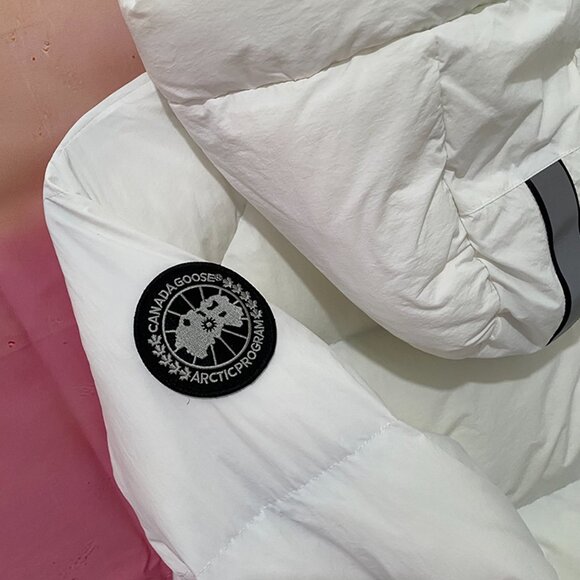 Canada Goose White Winter Down Jacket - Picture 2 of 11